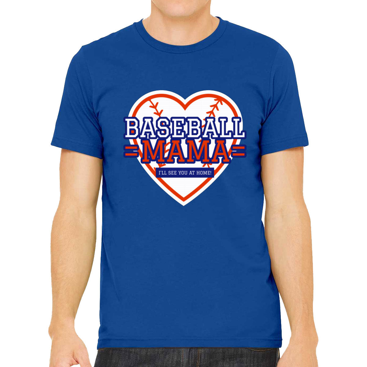 Baseball Mama Men's T-shirt
