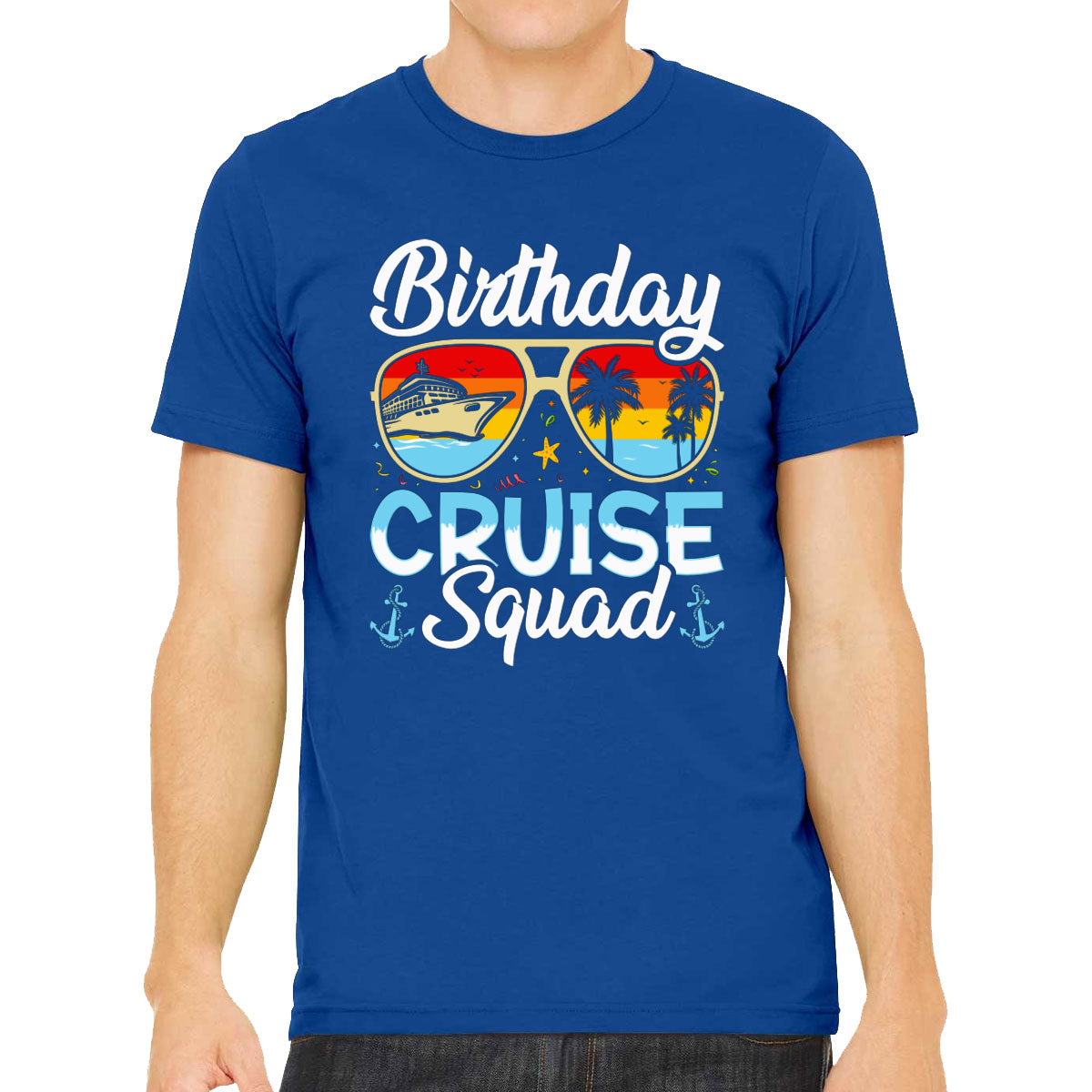 Birthday Cruise Squad Men's T-shirt