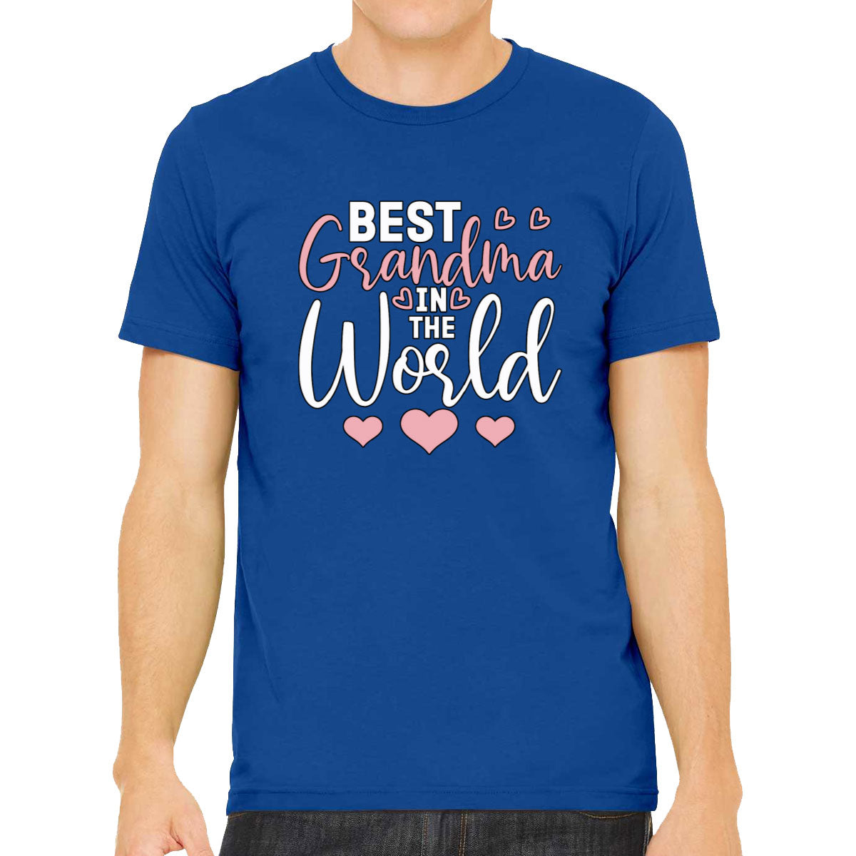 Best Grandma In The World Mother's Day Men's T-shirt