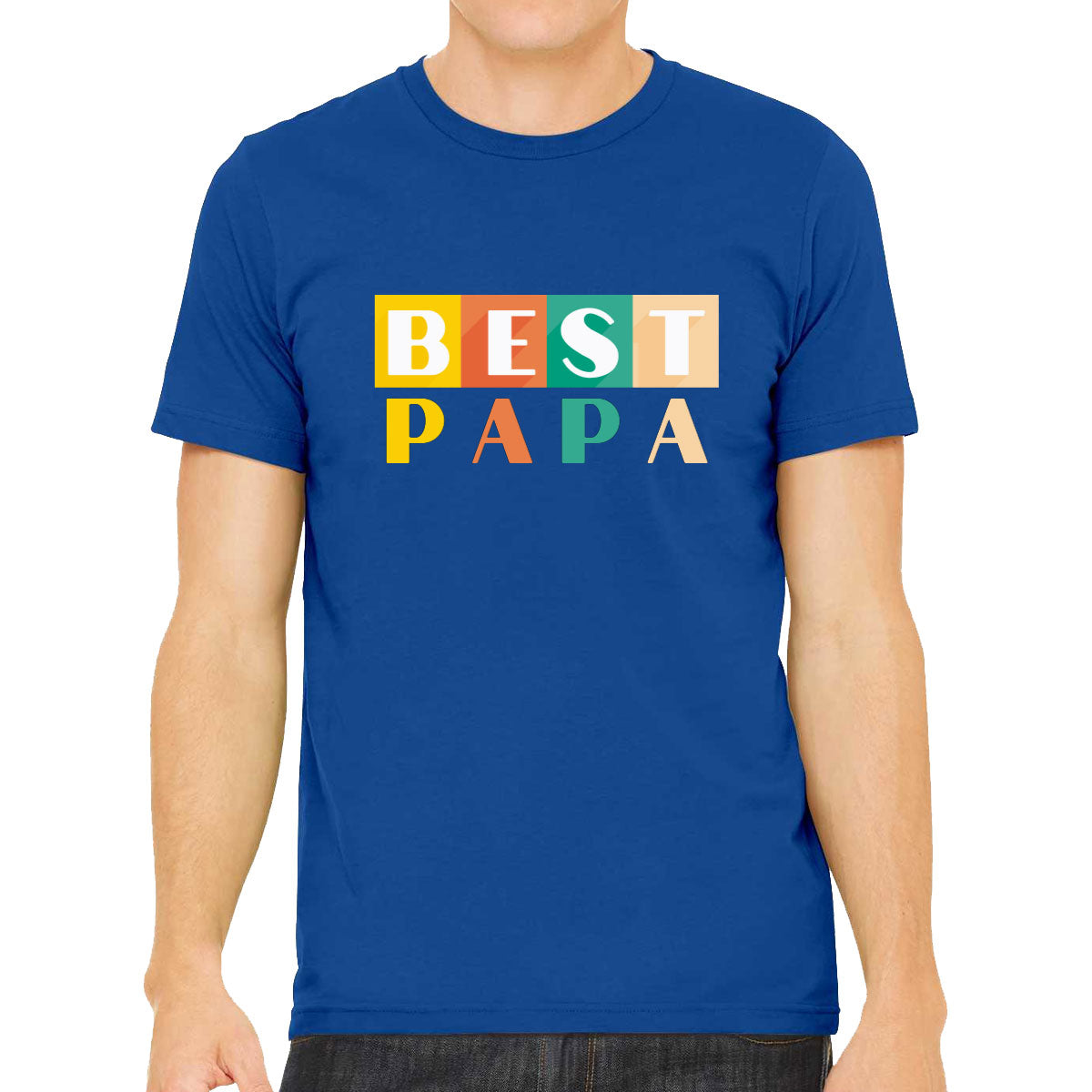 Best Papa Father's Day Men's T-shirt