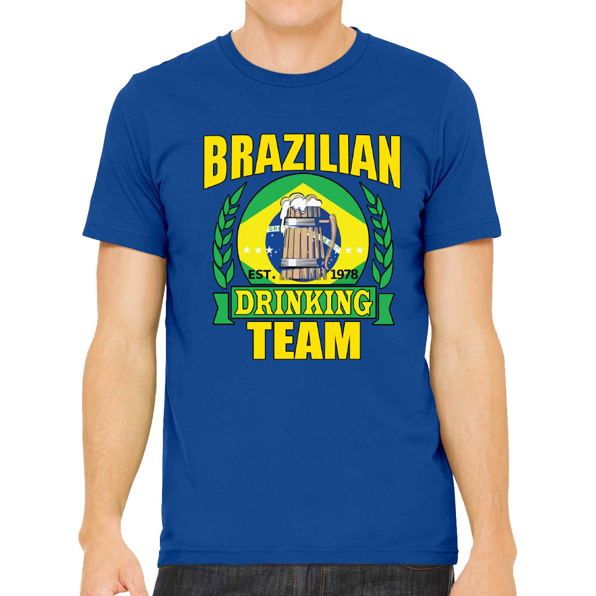 Brazilian Drinking Team Men's T-shirt