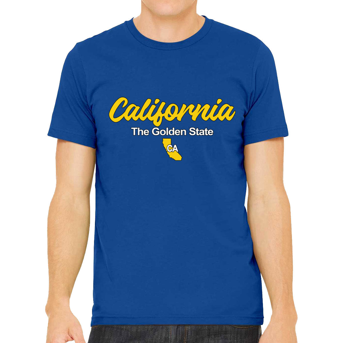 California The Golden State Men's T-shirt