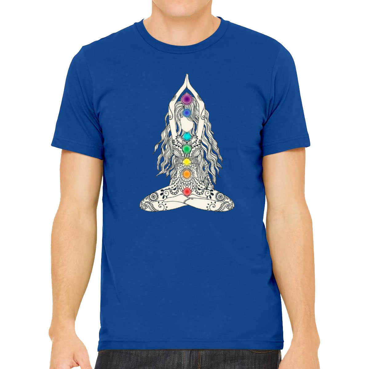 Meditation Chakra Yoga Reiki Men's T-shirt