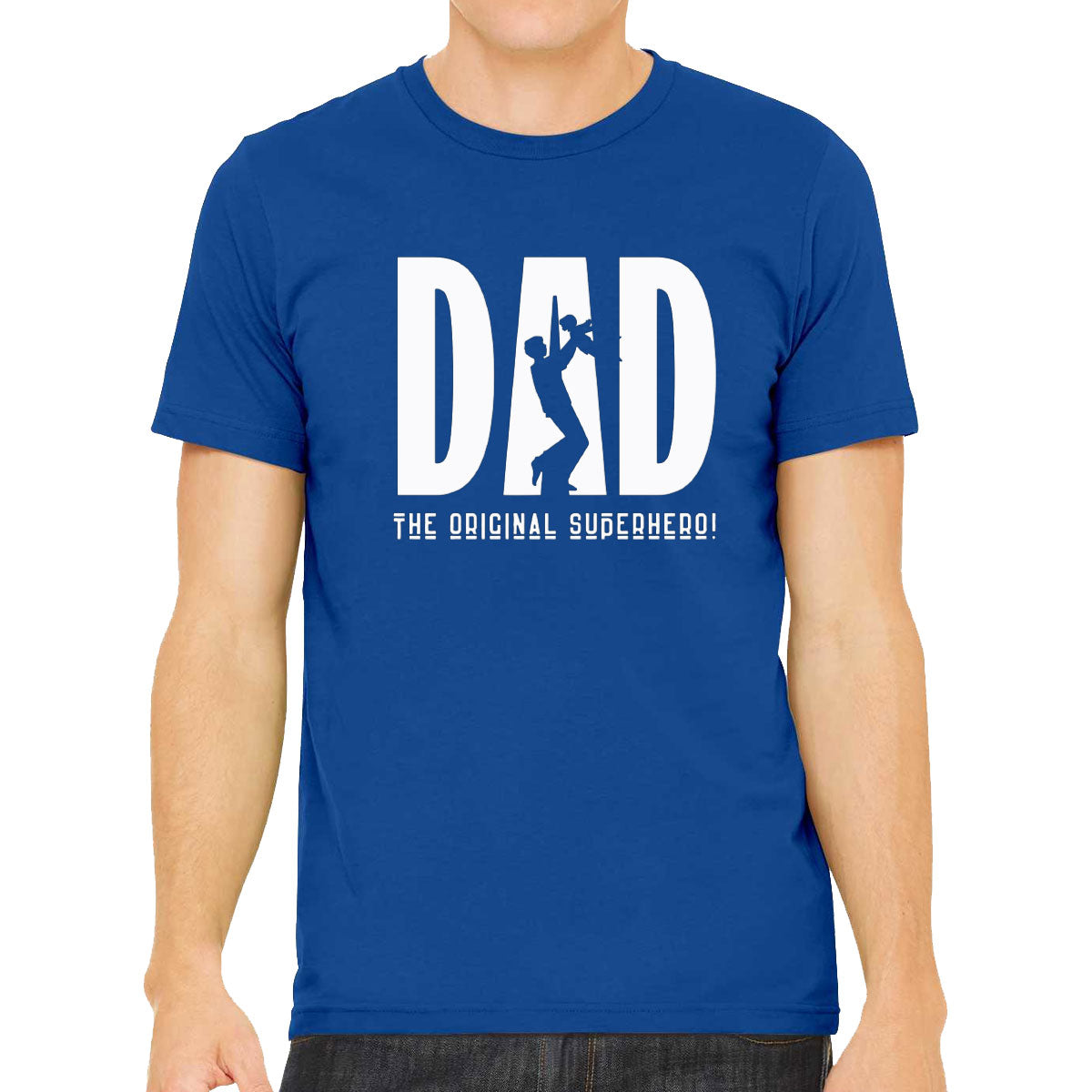 Dad The Original Superhero Father's Day Men's T-shirt
