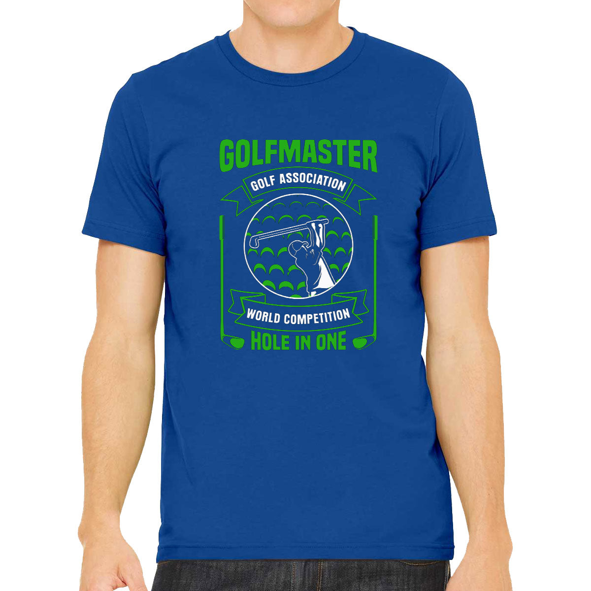 Golf Master Golf Association World Competition Hole In One Men's T-shirt