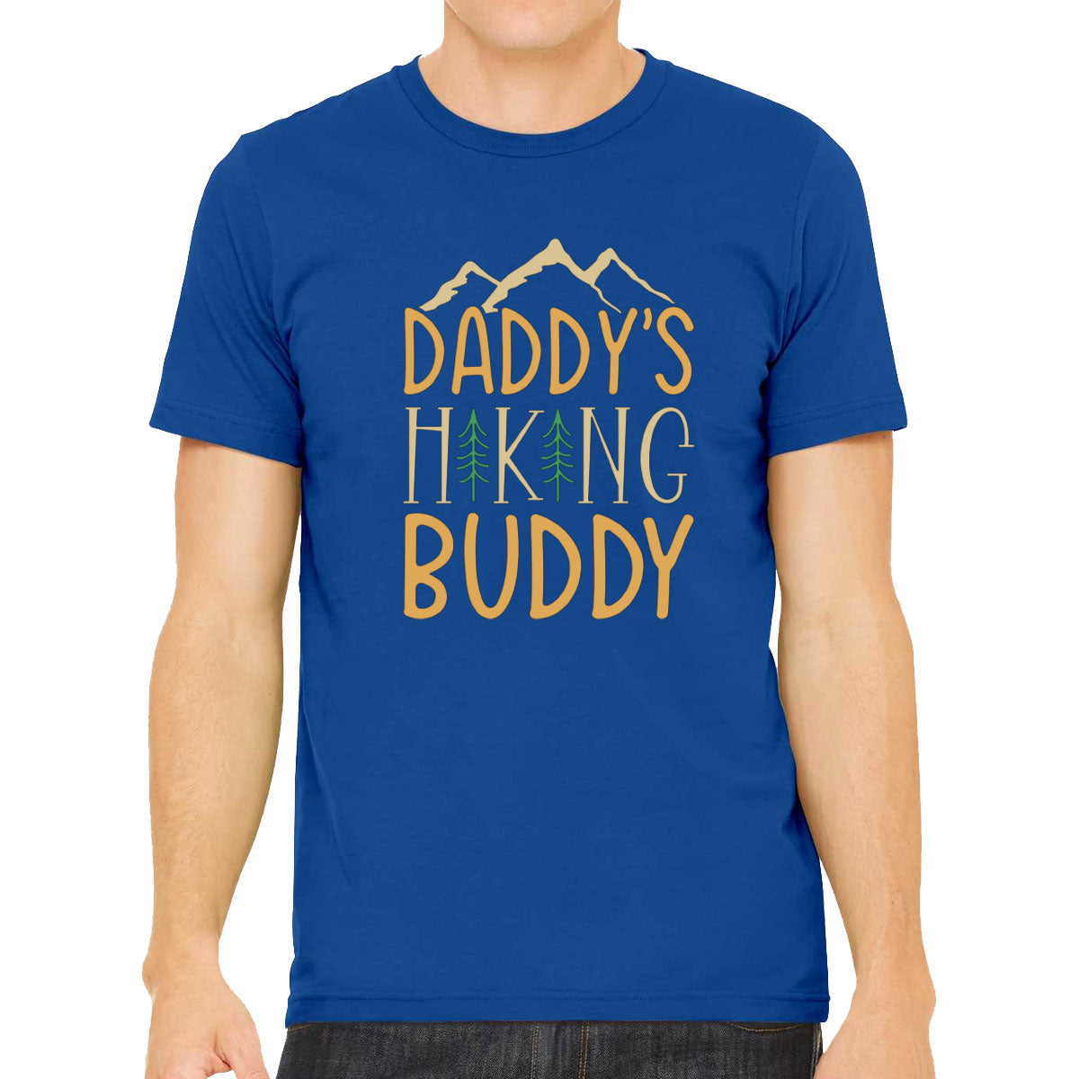 Daddy's Hiking Buddy Men's T-shirt