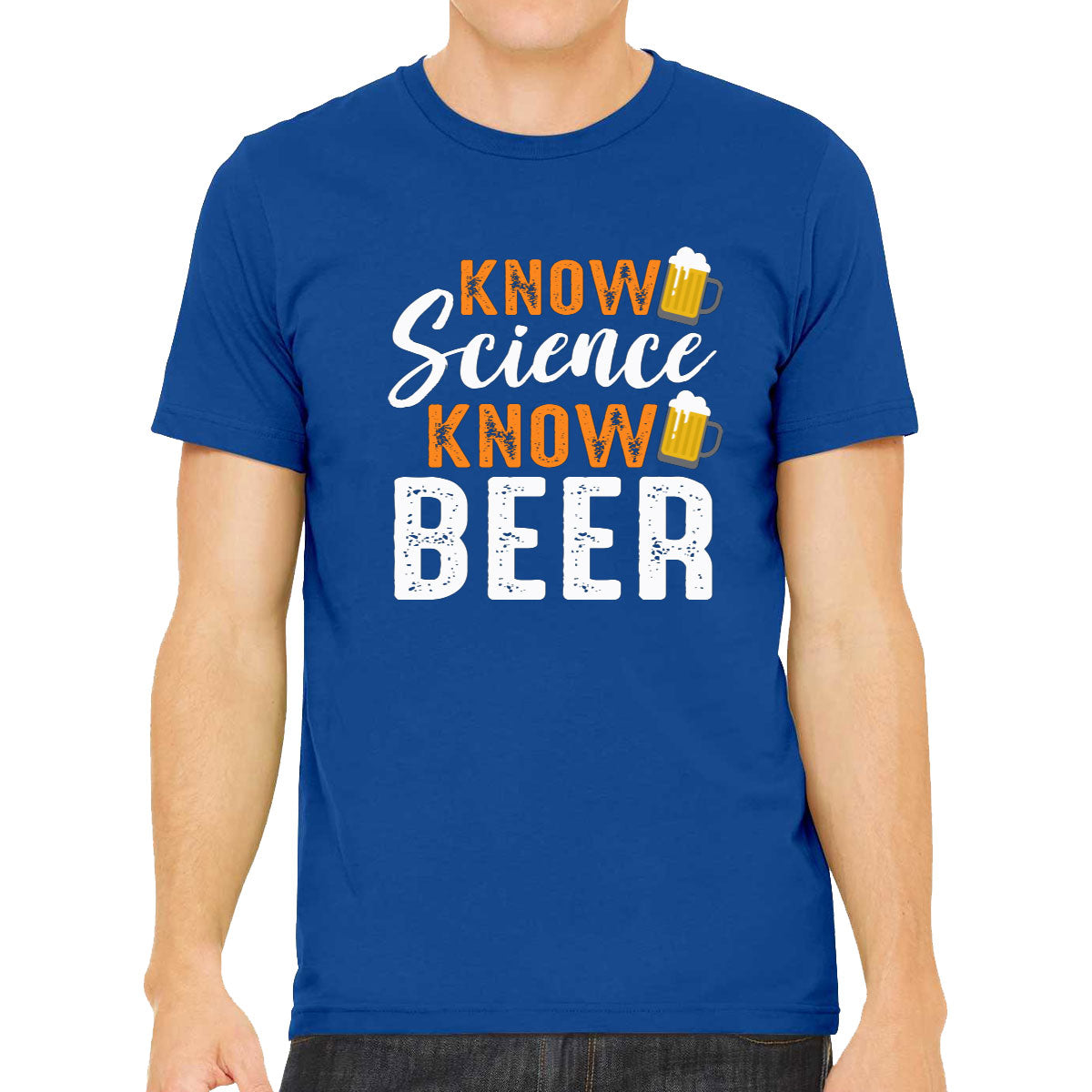 Know Science Know Beer Men's T-shirt