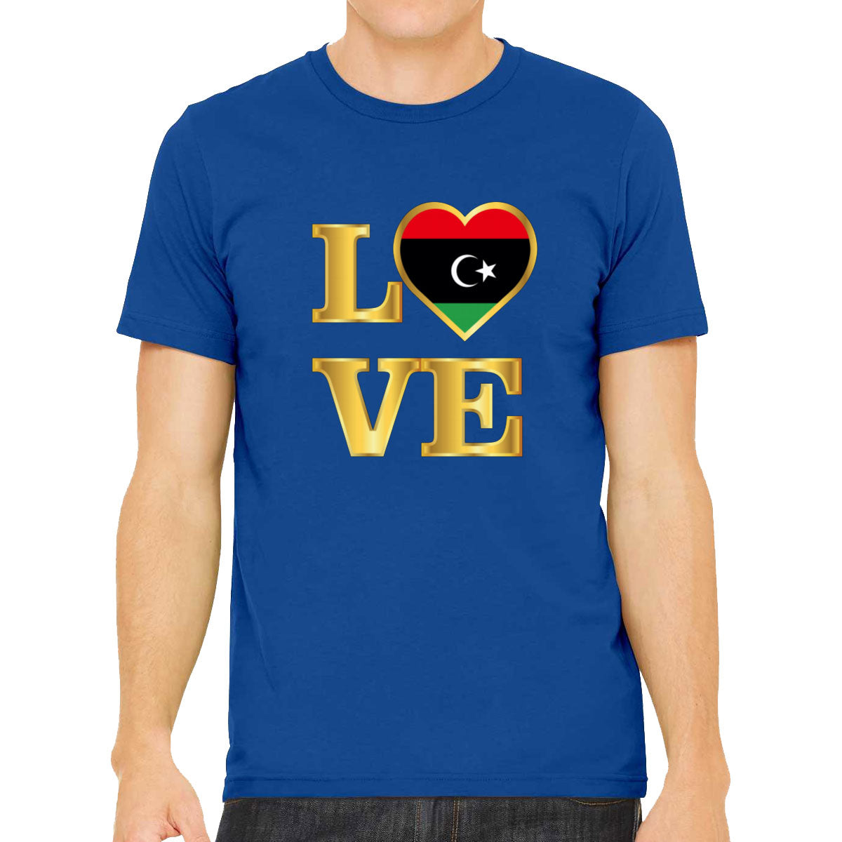 Libya Love Men's T-shirt