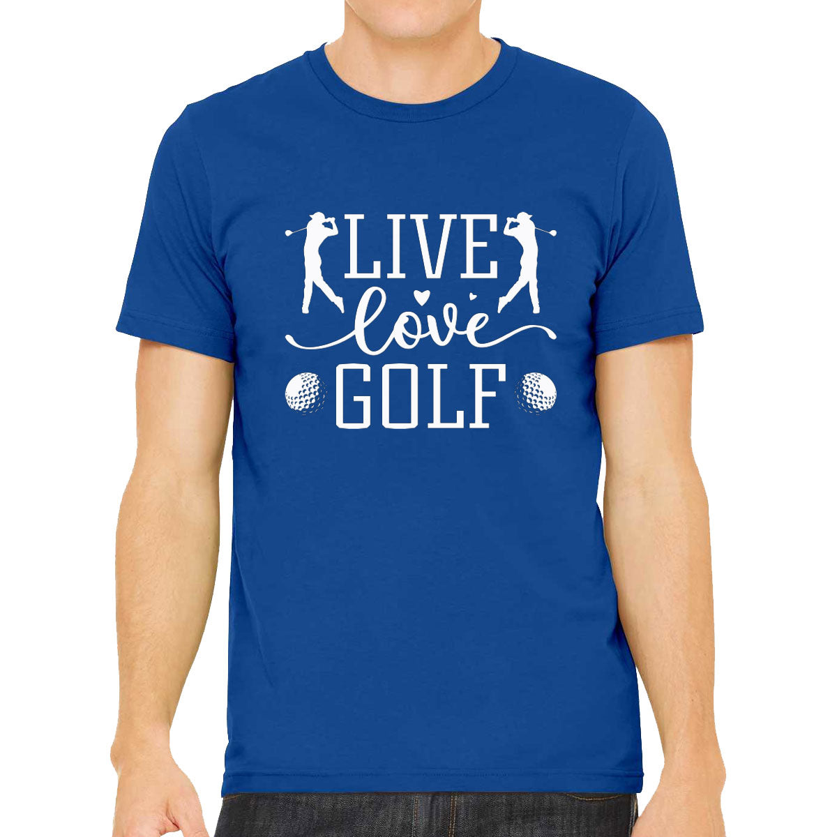 Live Love Golf Men's T-shirt