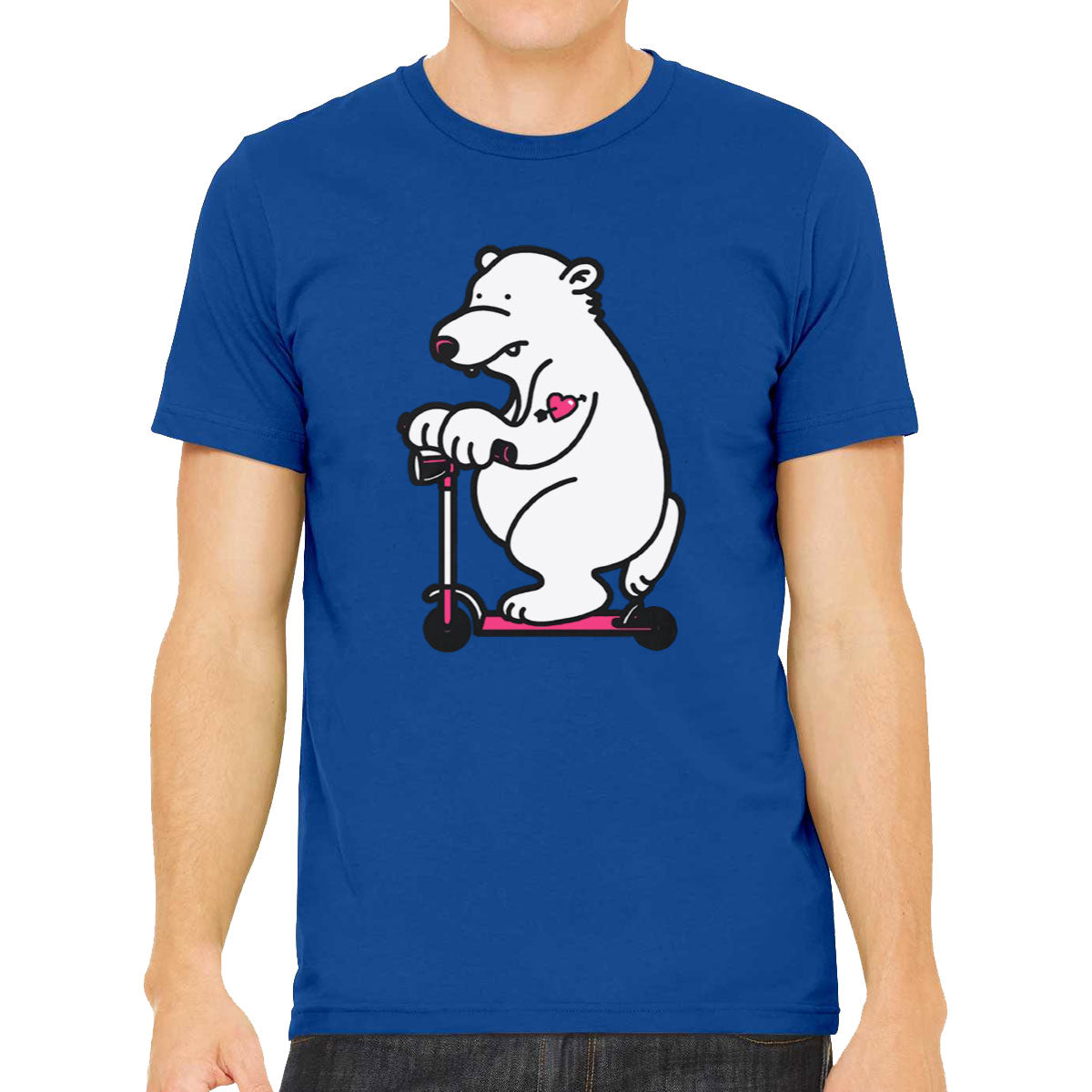 Scooter Bear Men's T-shirt