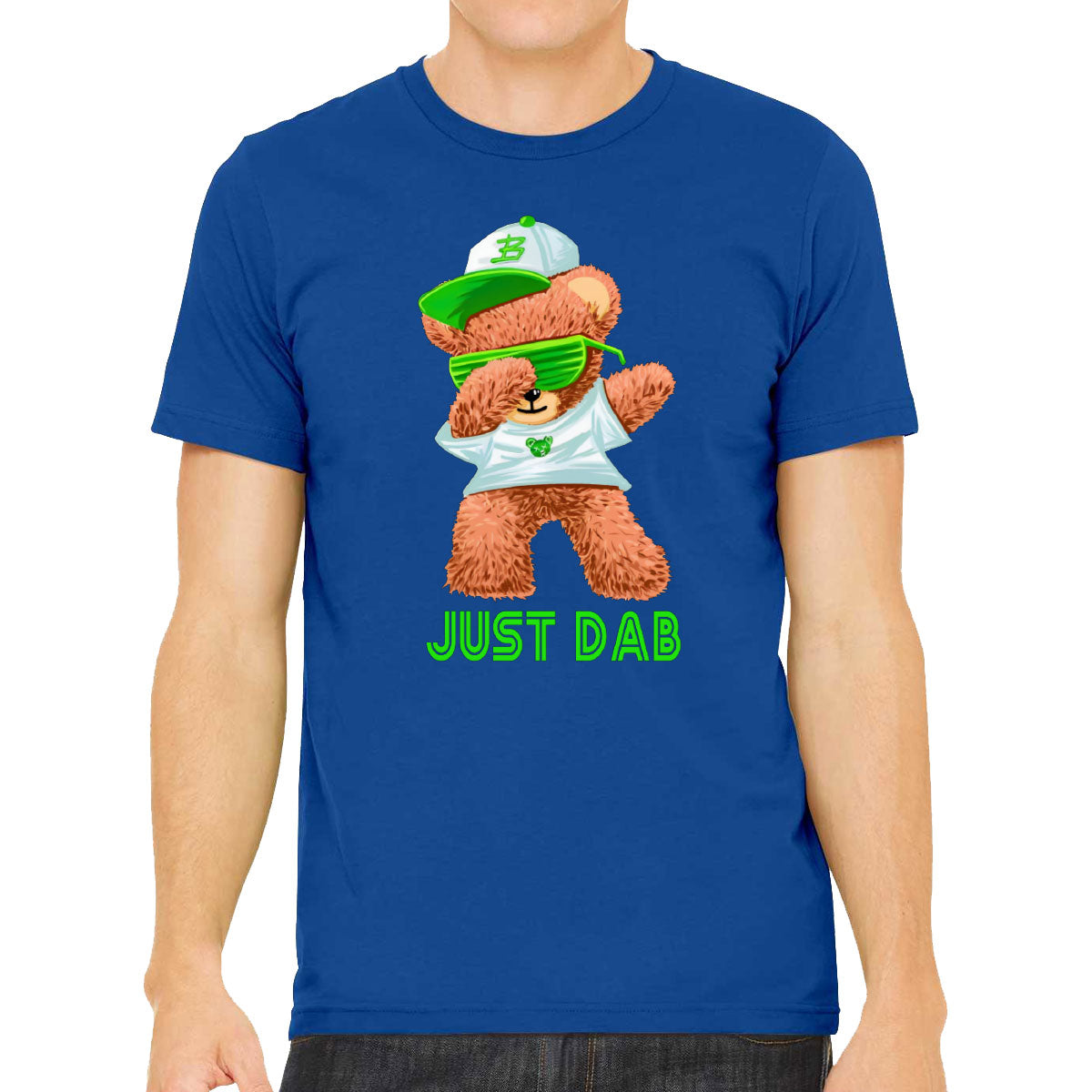 Dabbing Teddy Bear Just Dab Men's T-shirt