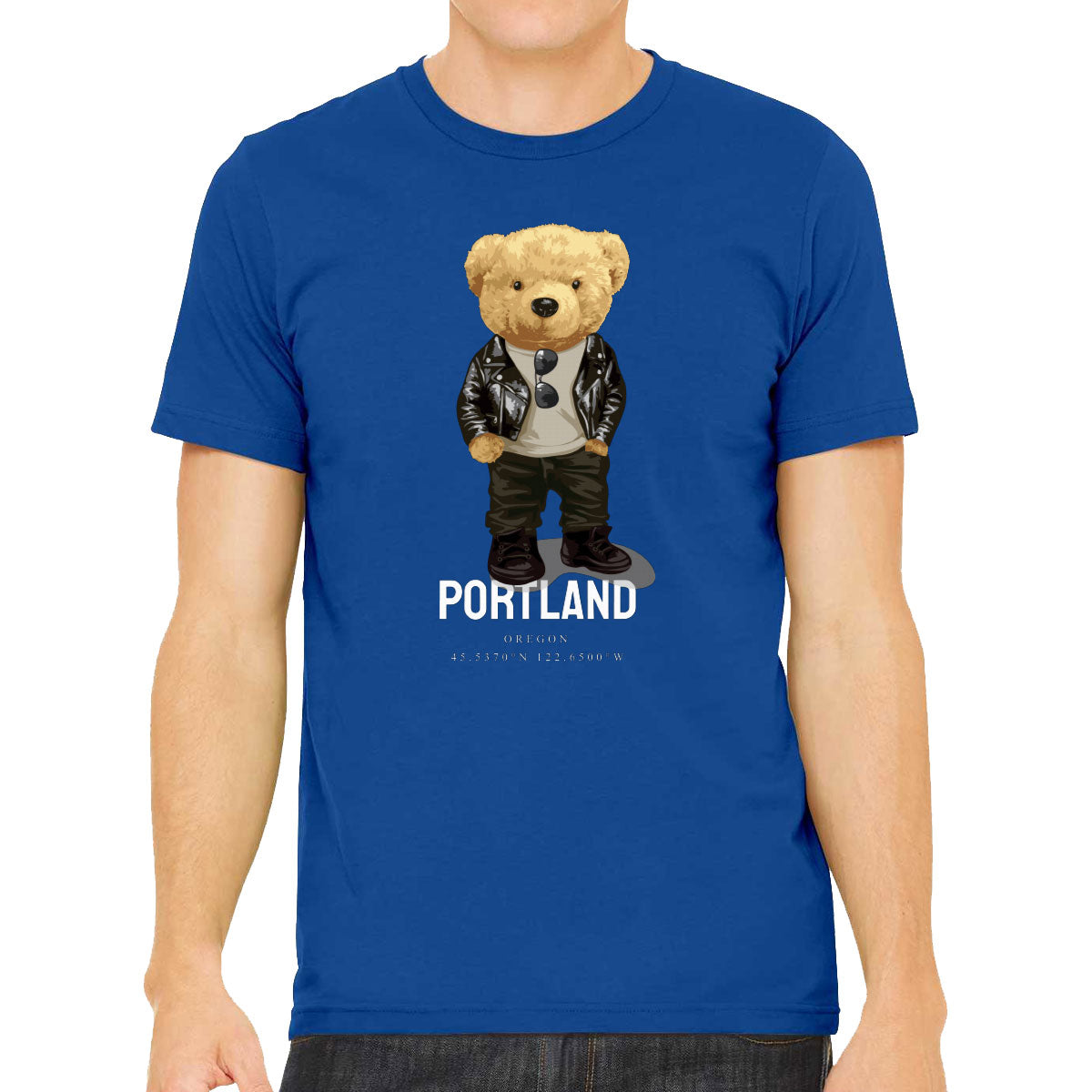 Teddy Bear Portland Men's T-shirt