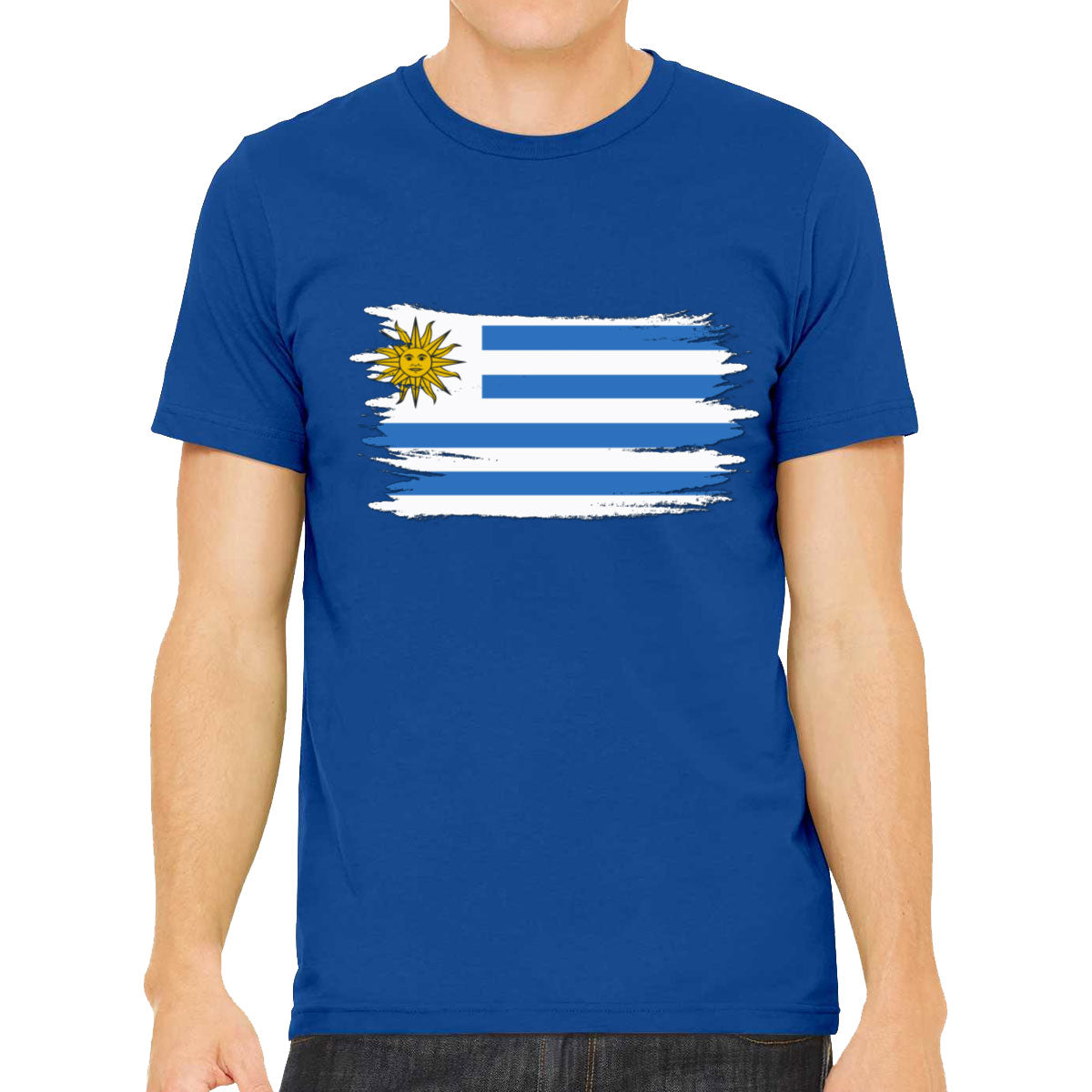 Uruguay Flag Men's T-shirt