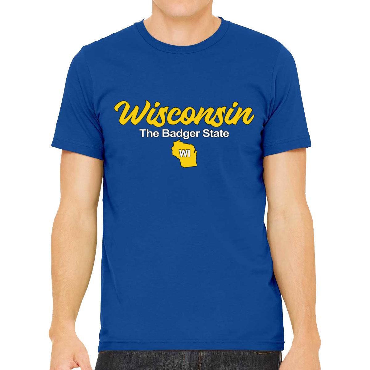 Wisconsin The Badger State Men's T-shirt