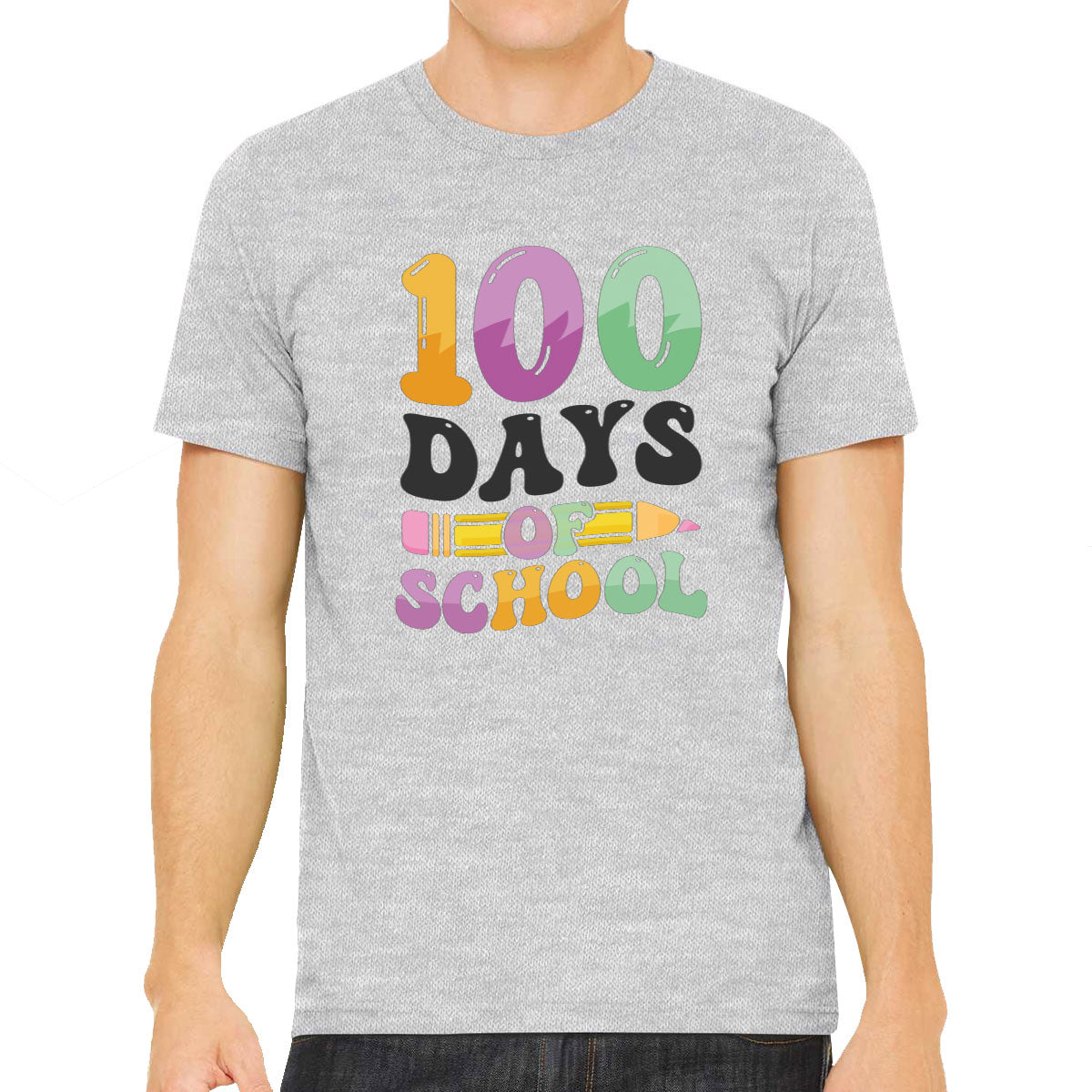 100 Days Of School Men's T-shirt