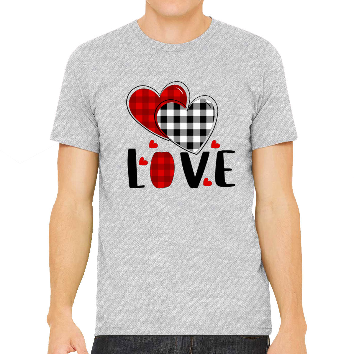 Heart Love Valentine's Day Men's T-shirt
