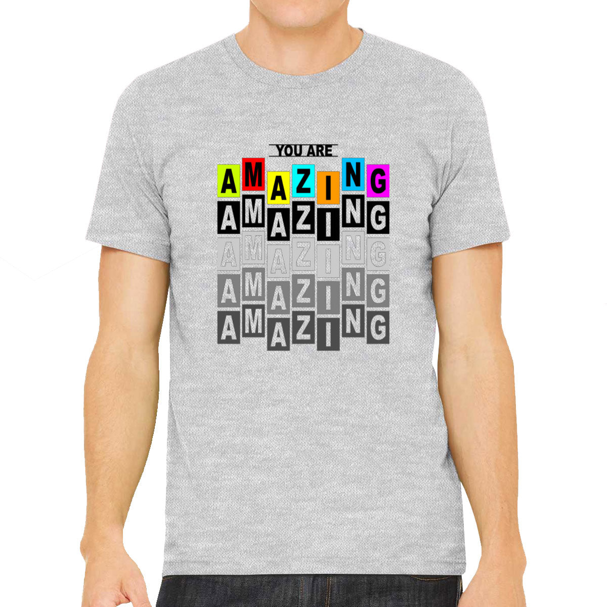 Amazing Typography Men's T-shirt