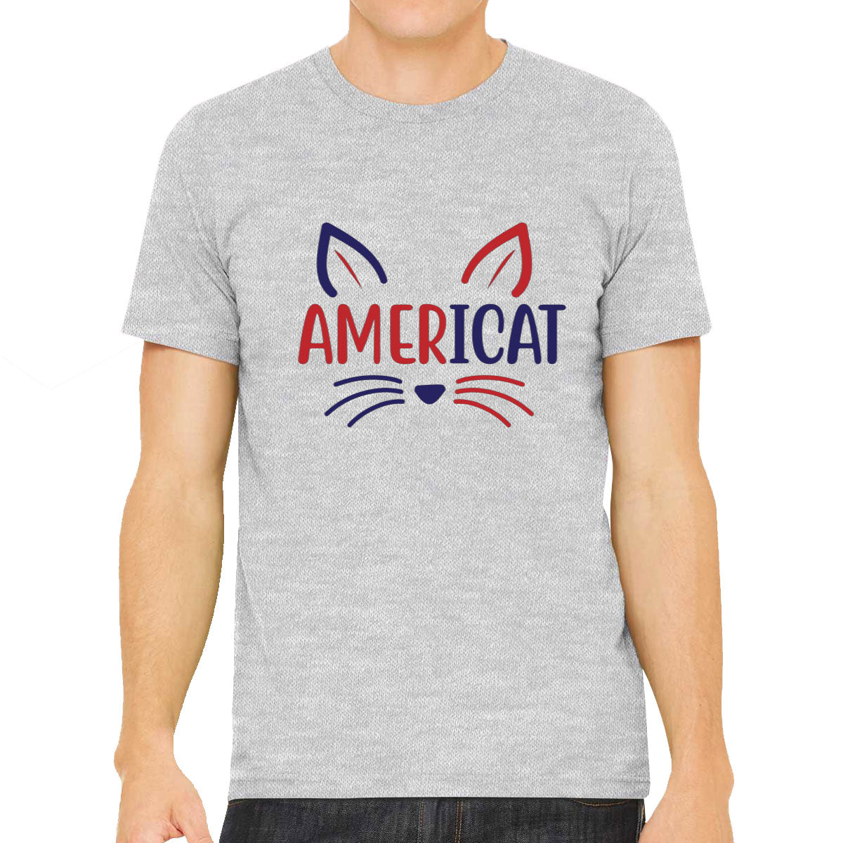 Americat Cat Men's T-shirt