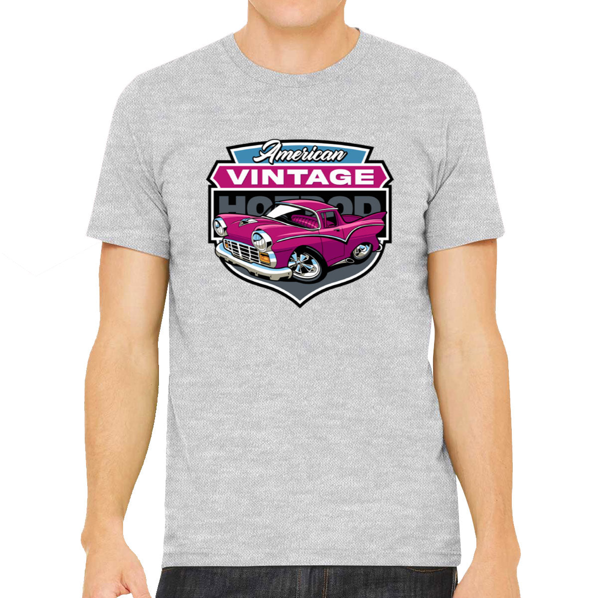 American Vintage Hotrod Car Men's T-shirt