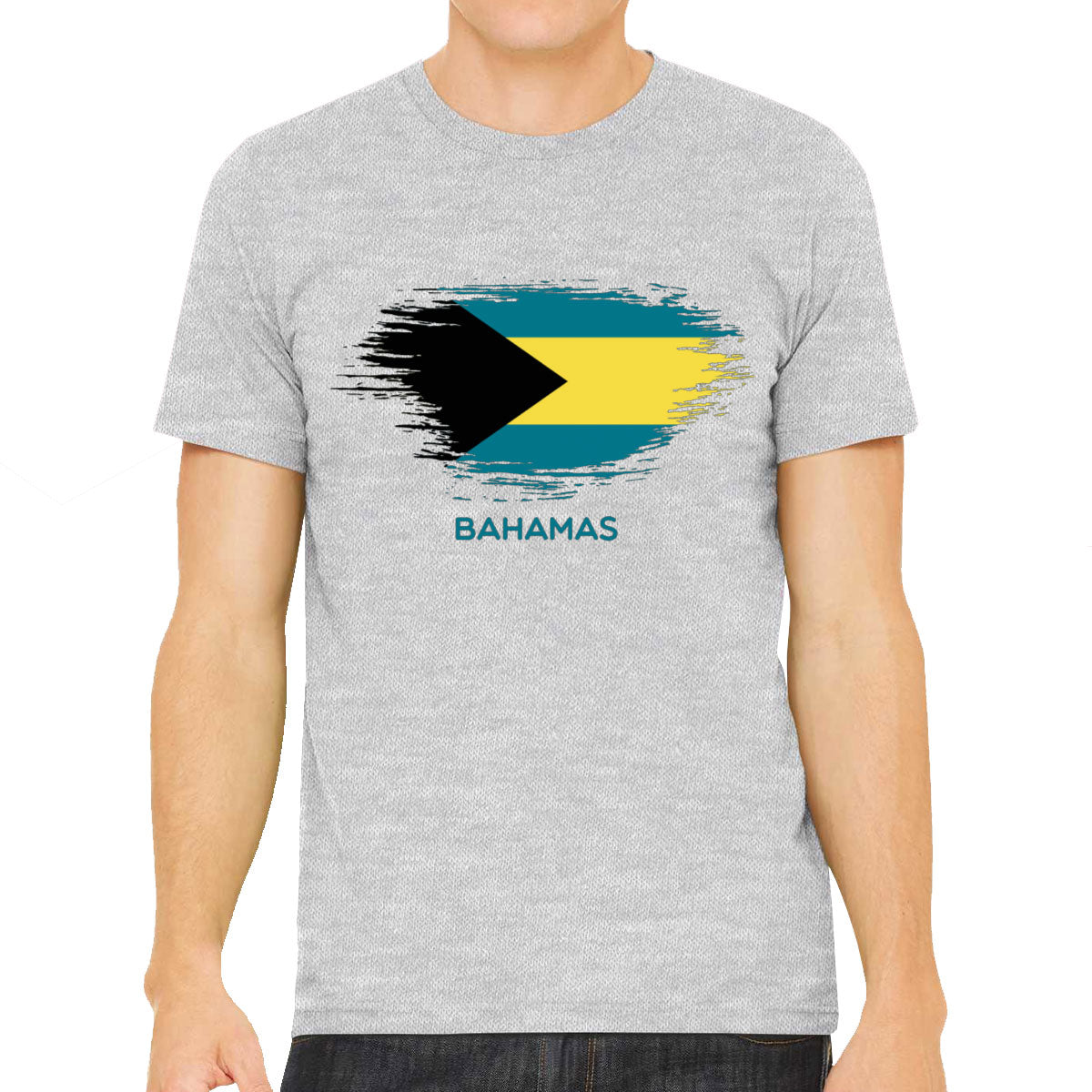 Bahamas Flag Men's T-shirt