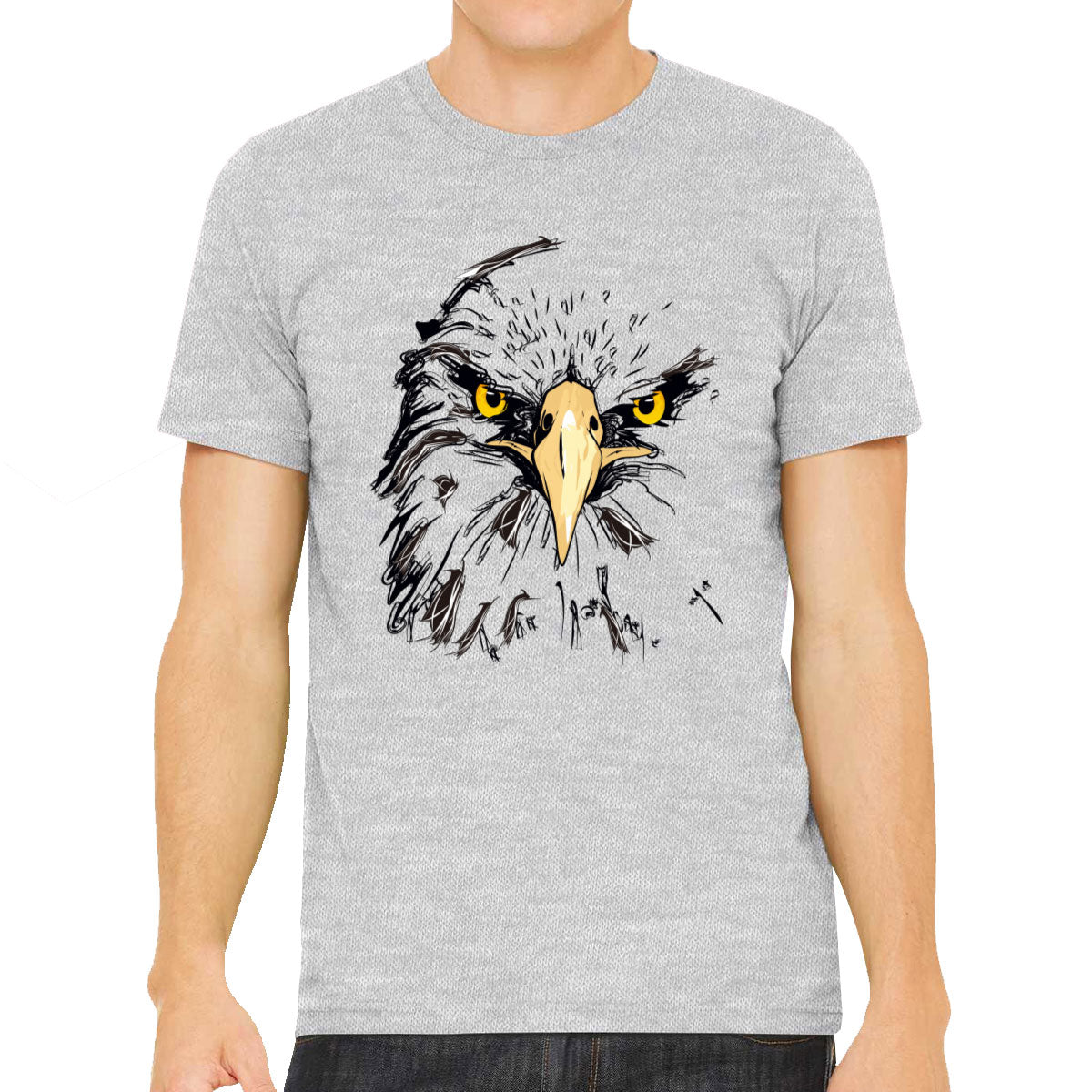 American Bald Eagle Patriotic Men's T-shirt