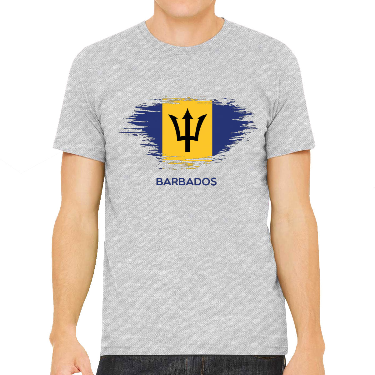 Barbados Flag Men's T-shirt