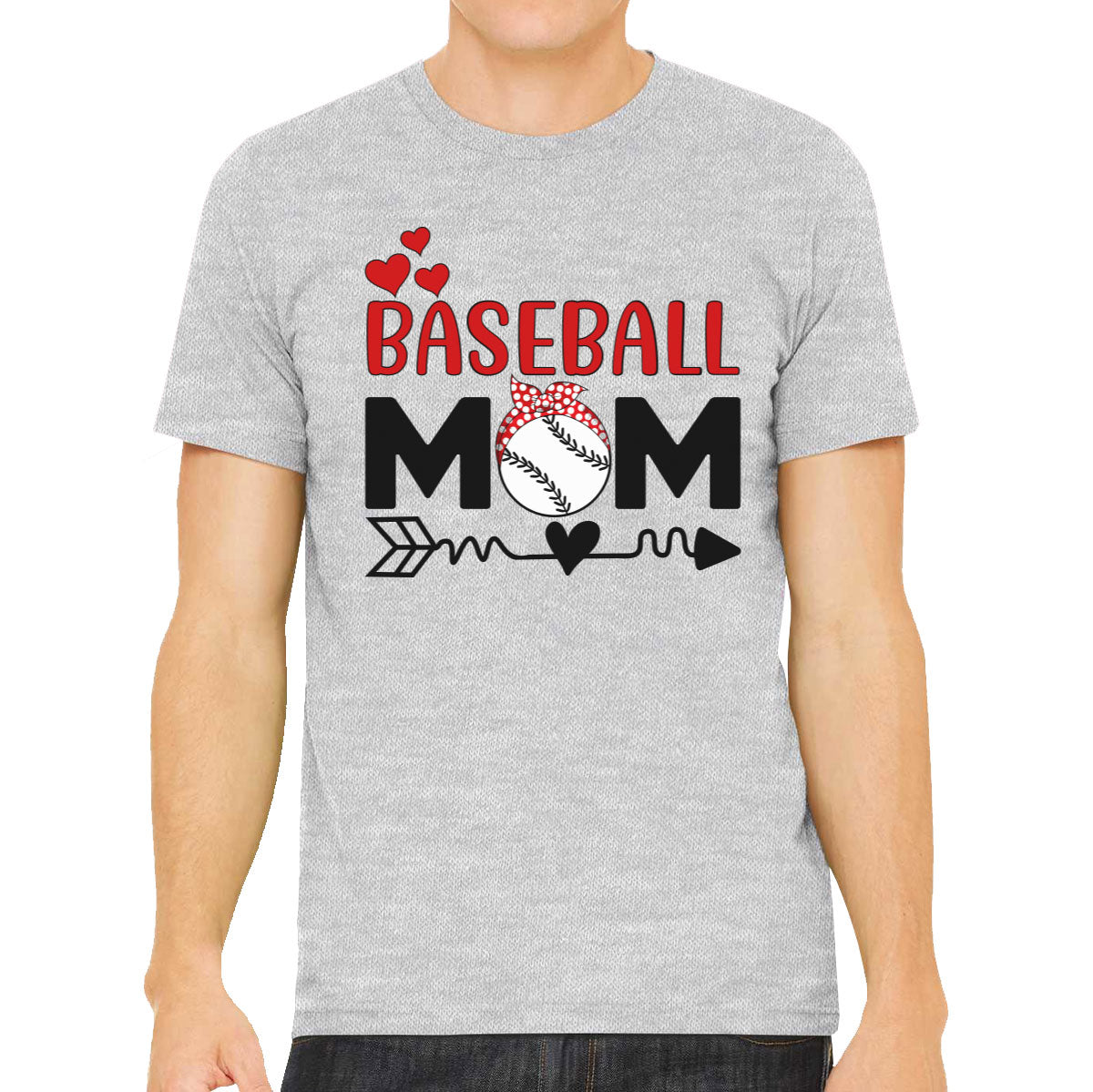 Baseball Mom Men's T-shirt