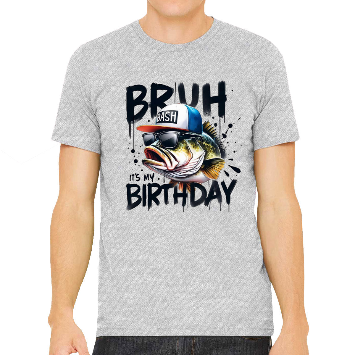Birthday Bass It's My Birthday Men's T-shirt