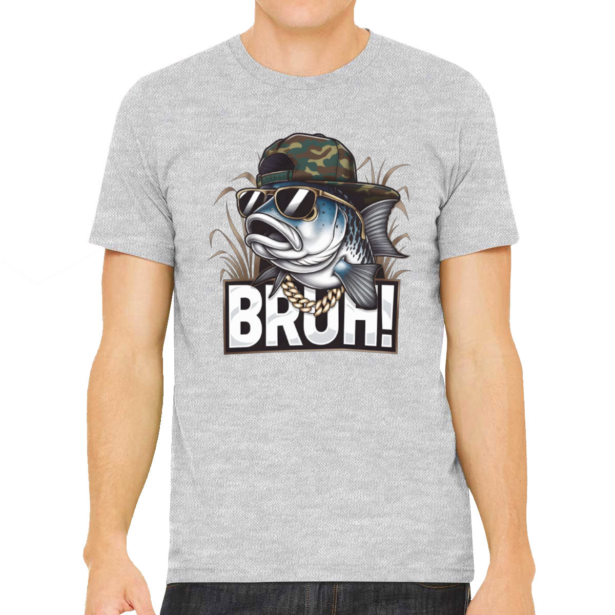 Funny Bass Fishing Men's T-shirt