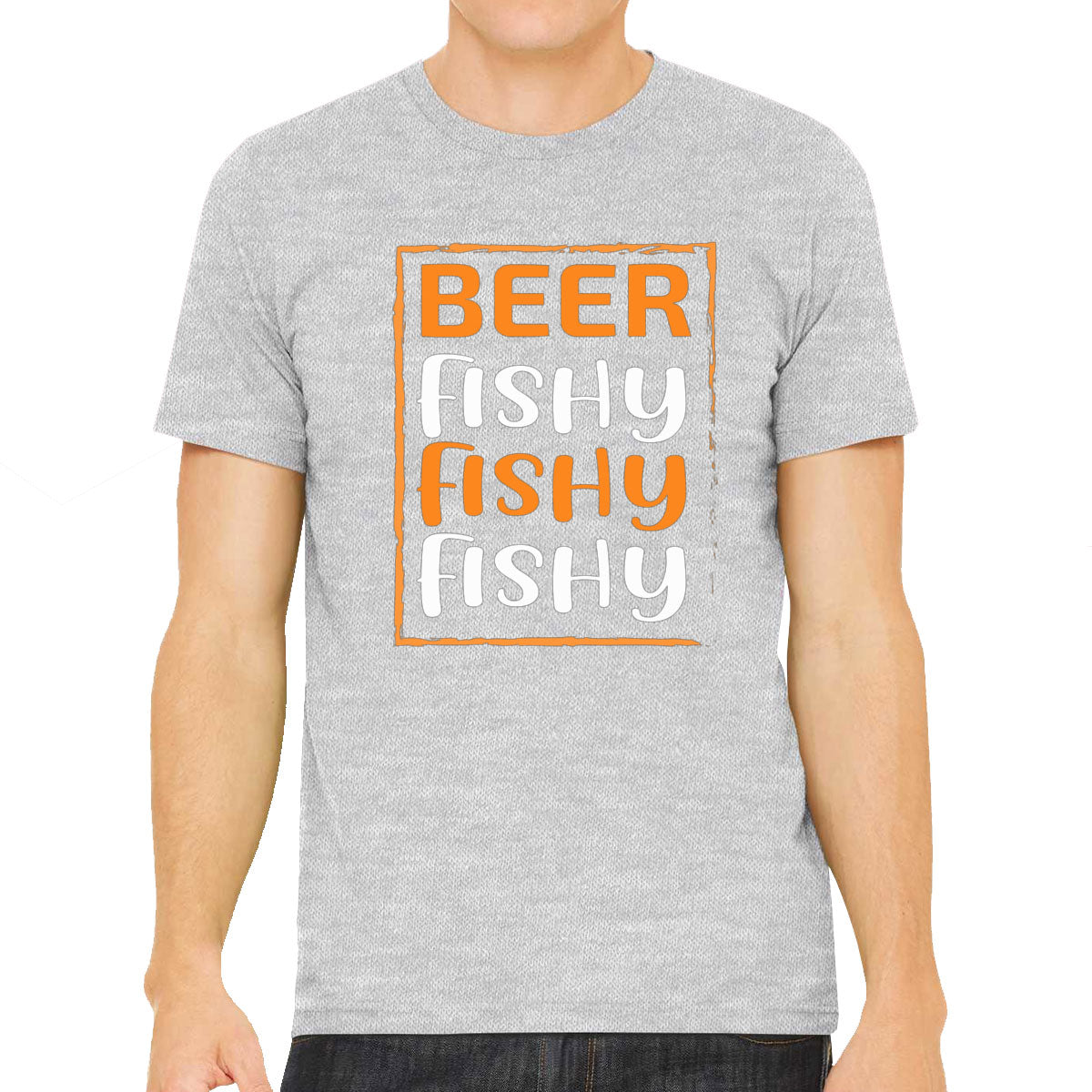 Beer Fishy Fishy Fishy Fishing Men's T-shirt