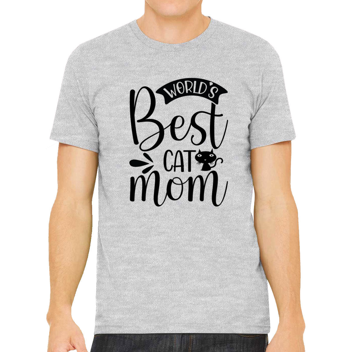 World's Best Cat Mom Men's T-shirt