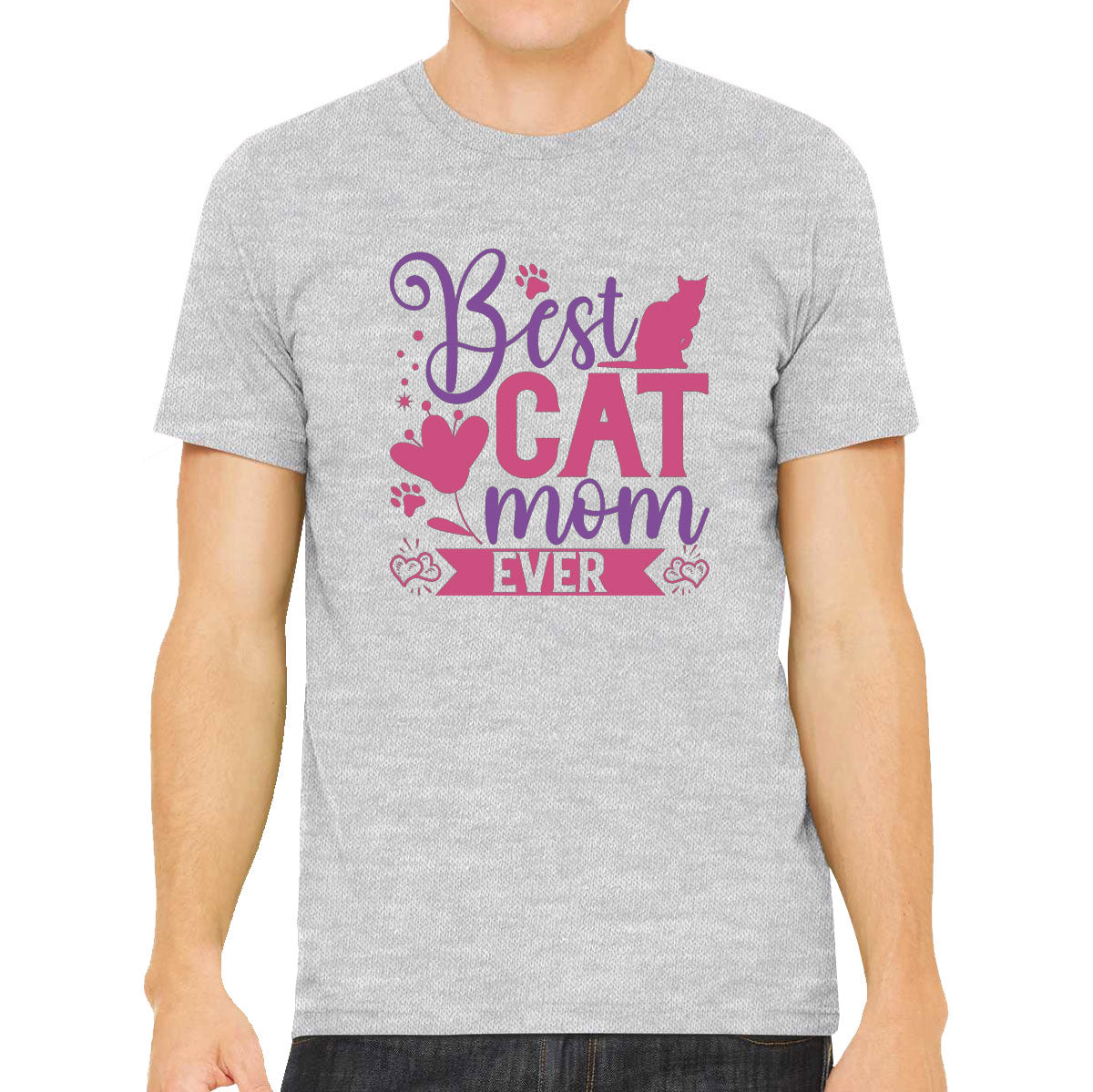 Best Cat Mom Ever Men's T-shirt