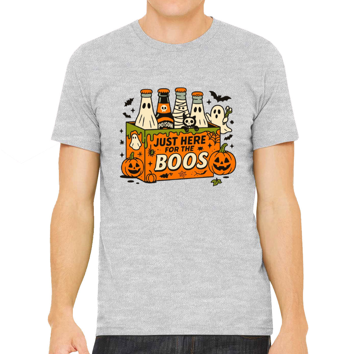 Just Here For The Boos Halloween Men's T-shirt