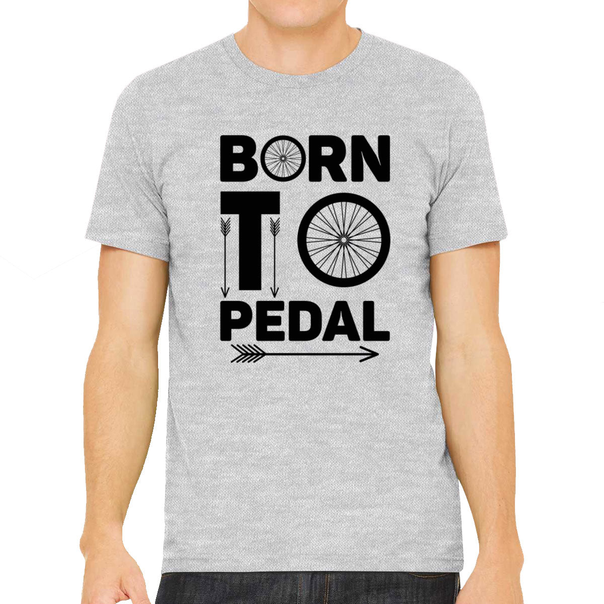 Born To Pedal Bicycle Cycling Men's T-shirt