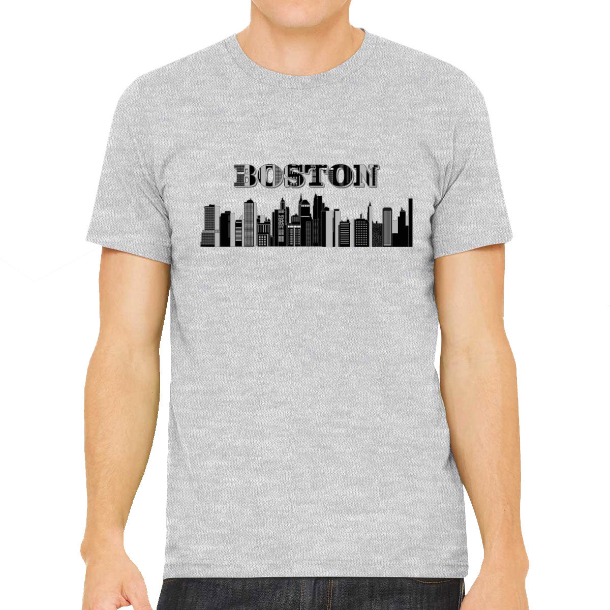 Boston Skyline Men's T-shirt