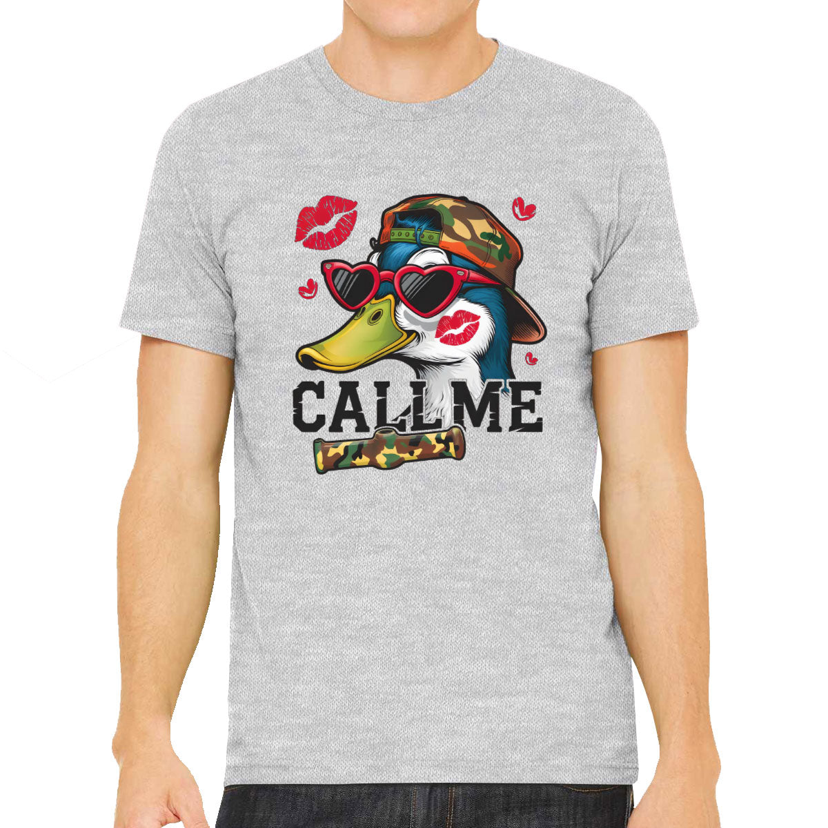 Duck Hunting Call Me Men's T-shirt