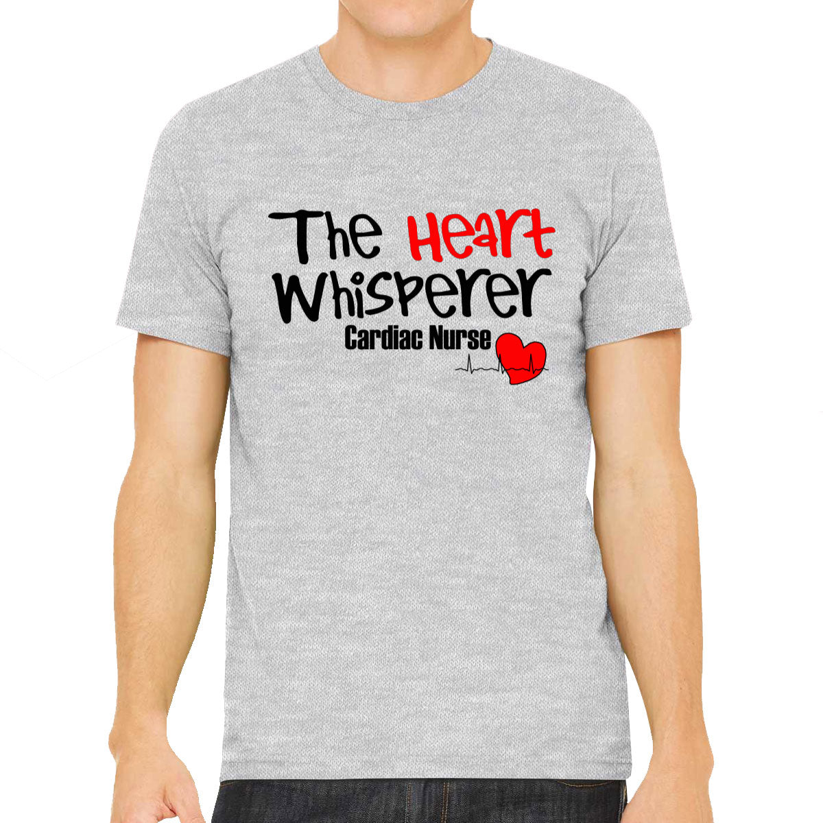 The Heart Whisperer Cardiac Nurse Men's T-shirt