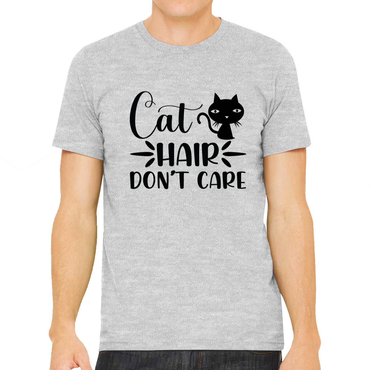 Cat Hair Don't Care Men's T-shirt