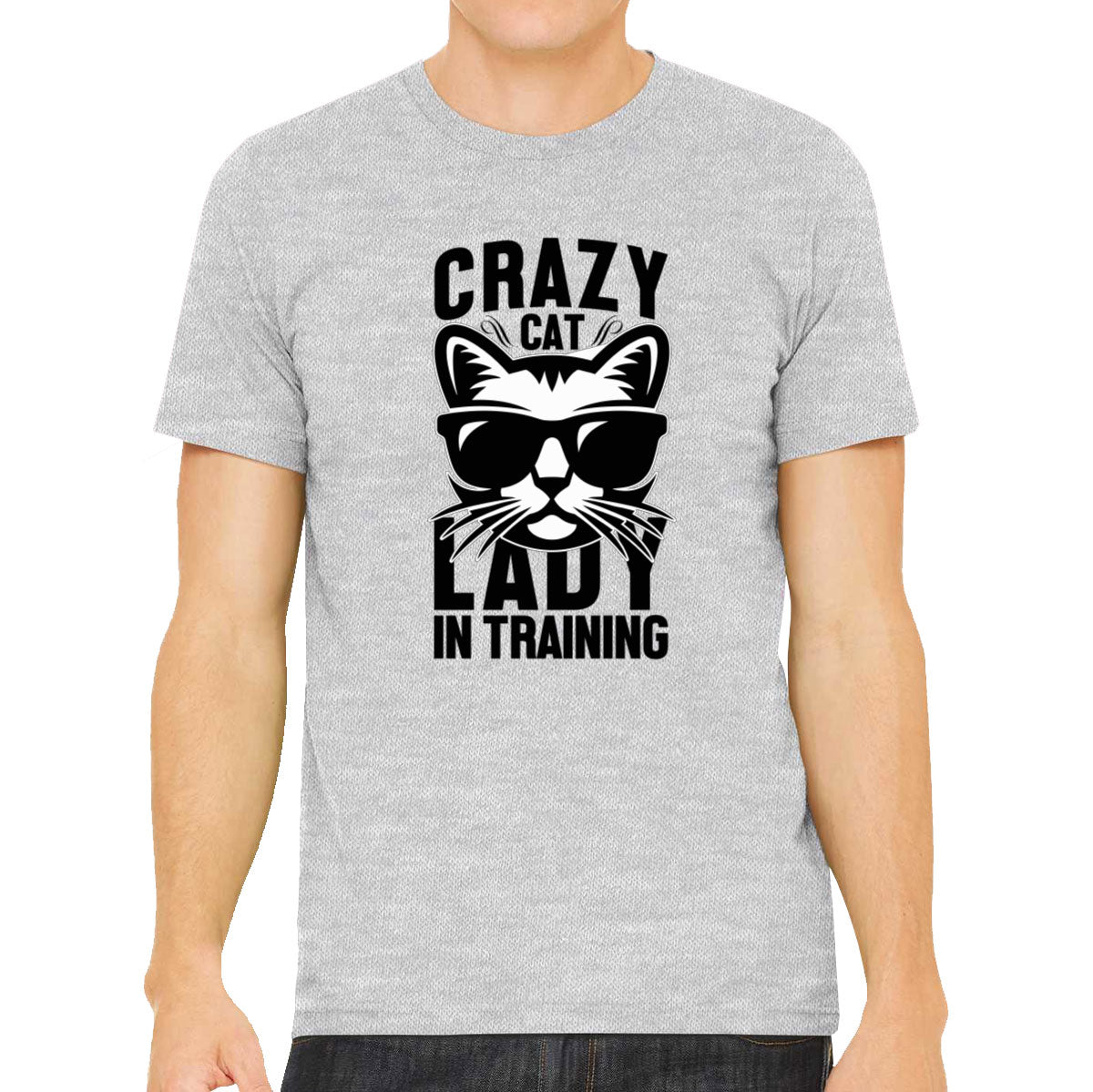 Crazy Cat Lady In Training Men's T-shirt