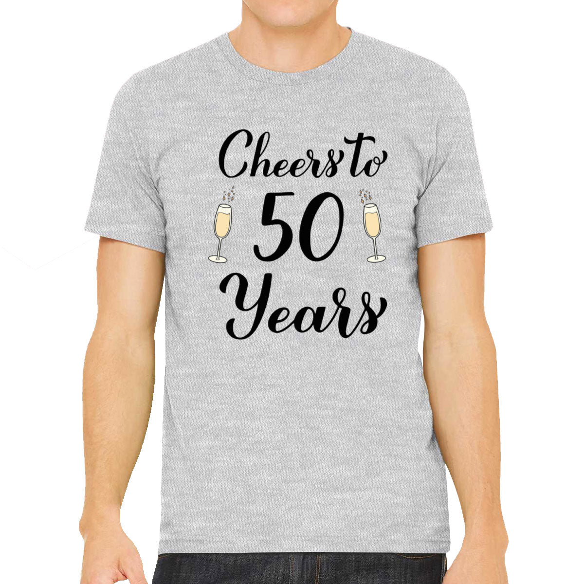 Cheers To 50 Years 50th Birthday Men's T-shirt