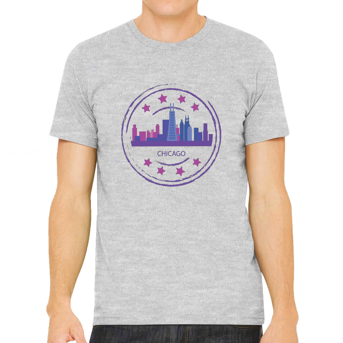 Chicago Stamp Men's T-shirt