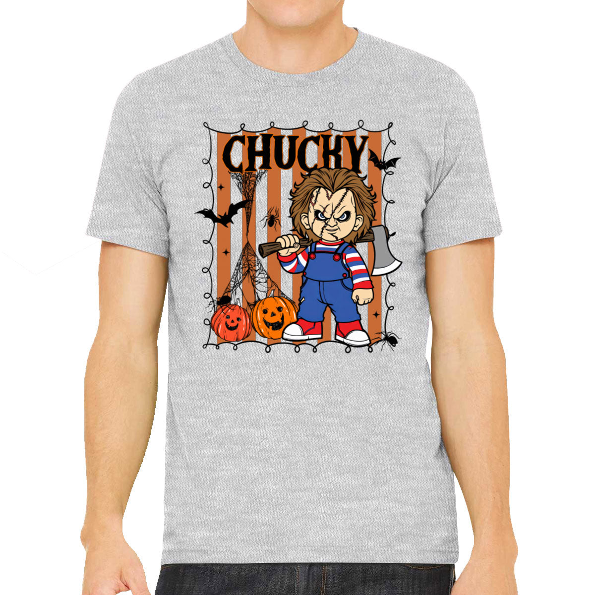 Chucky Horror Movie Character Halloween Men's T-shirt