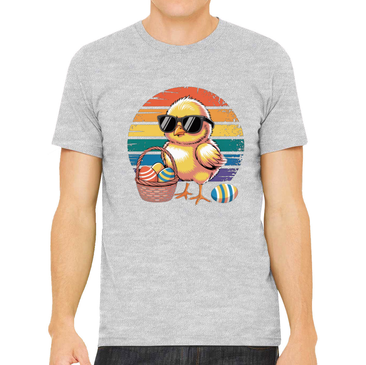 Cool Easter Chick Men's T-shirt