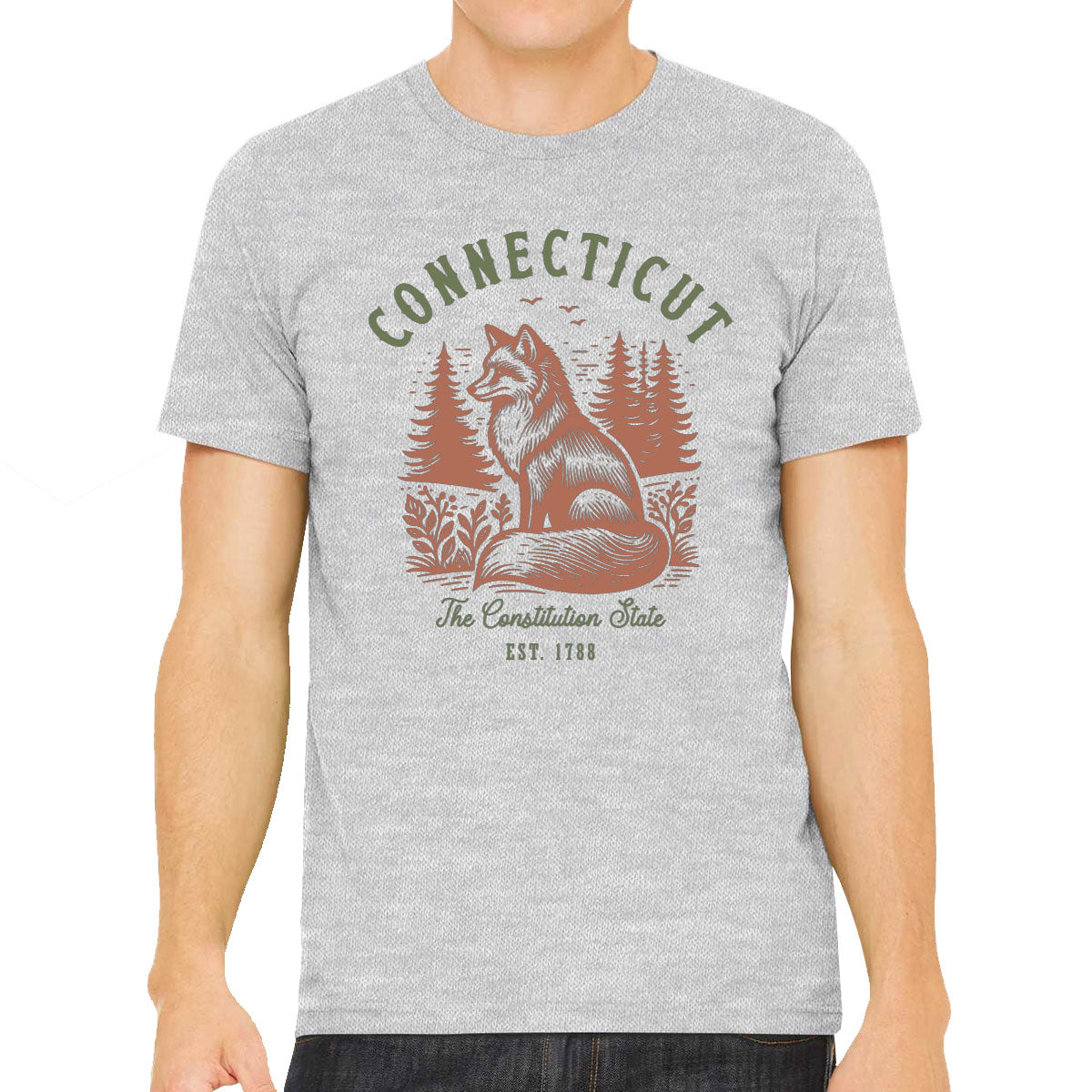 Connecticut State Vintage Men's T-shirt