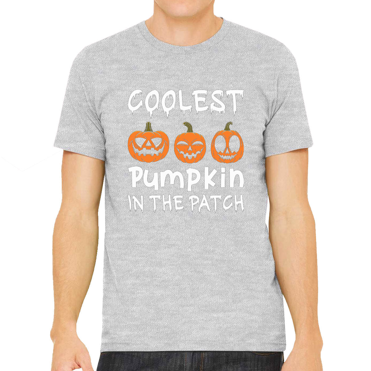 Coolest Pumpkin In The Pitch Halloween Men's T-shirt