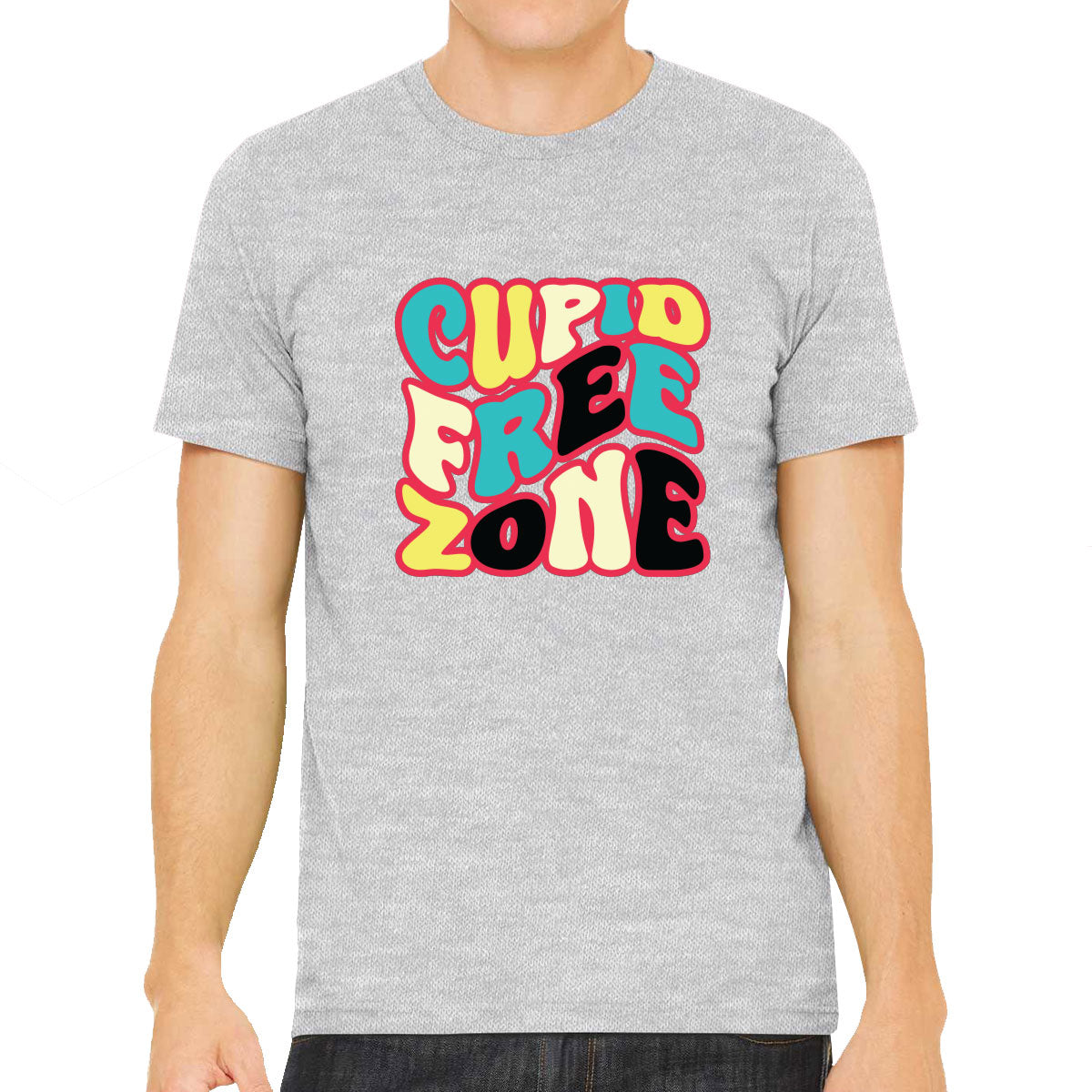 Cupid Free Zone Men's T-shirt