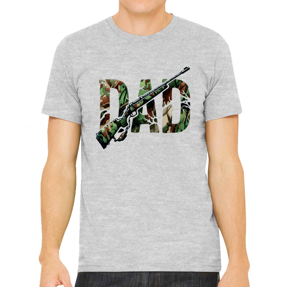 Best Dad Ever Camo Hunting Father's Day Men's T-shirt