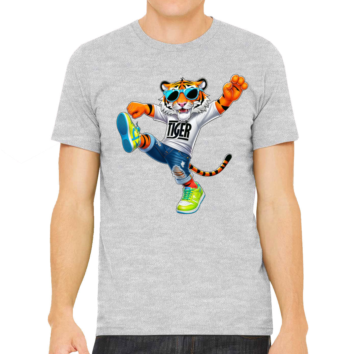 Dancing Tiger Men's T-shirt