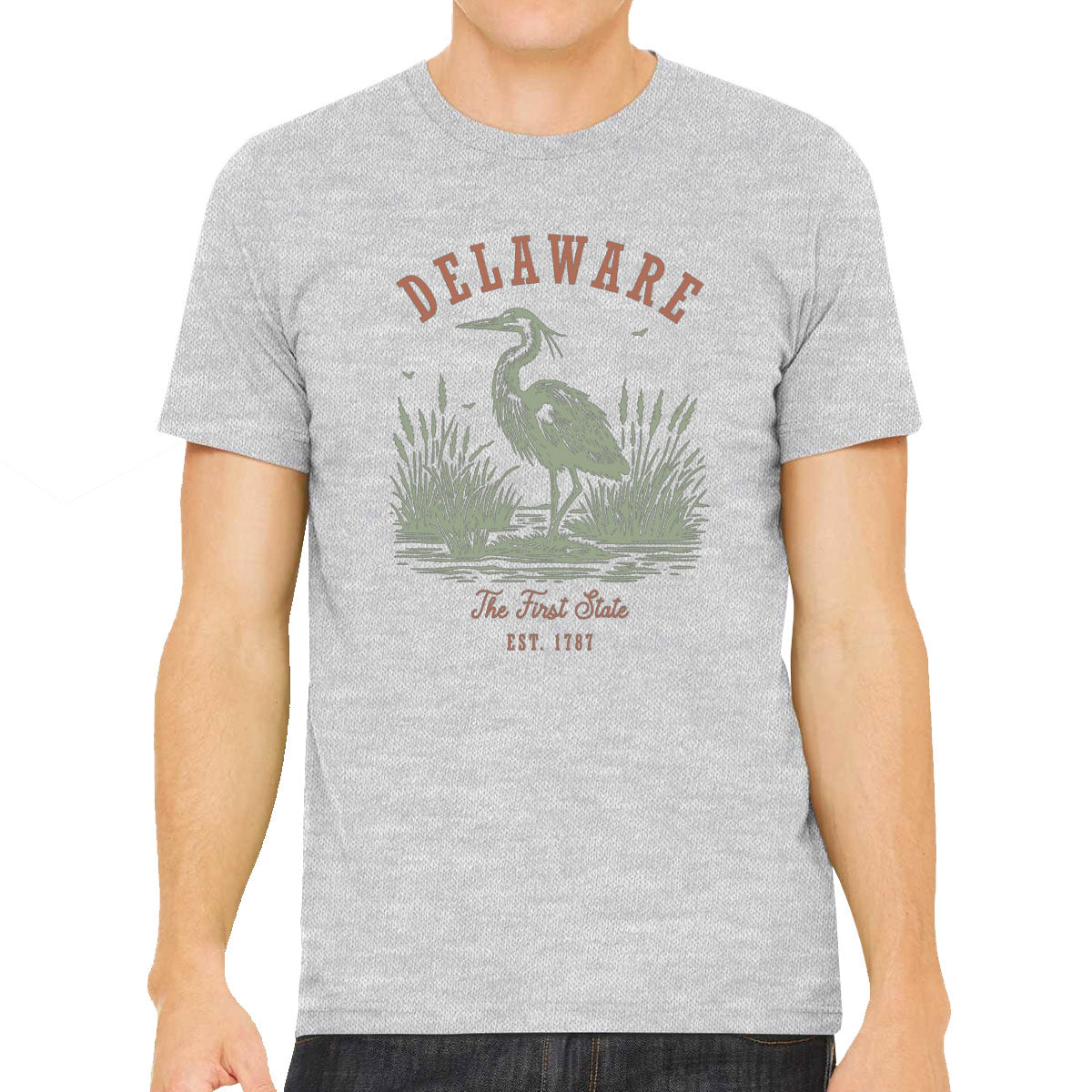 Delaware State Vintage Men's T-shirt