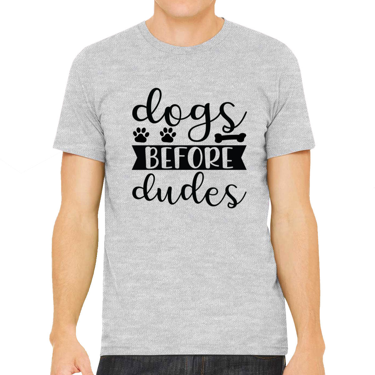 Dogs Before Dudes Men's T-shirt